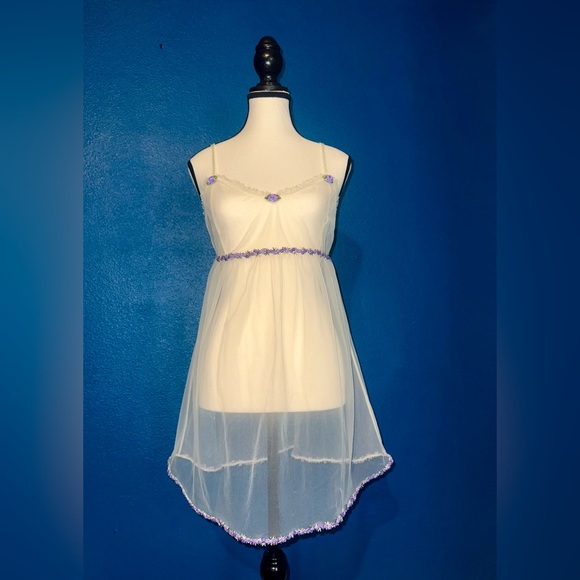 dELiA*s Sheer Mesh Babydoll Dress - Picture 1 of 9